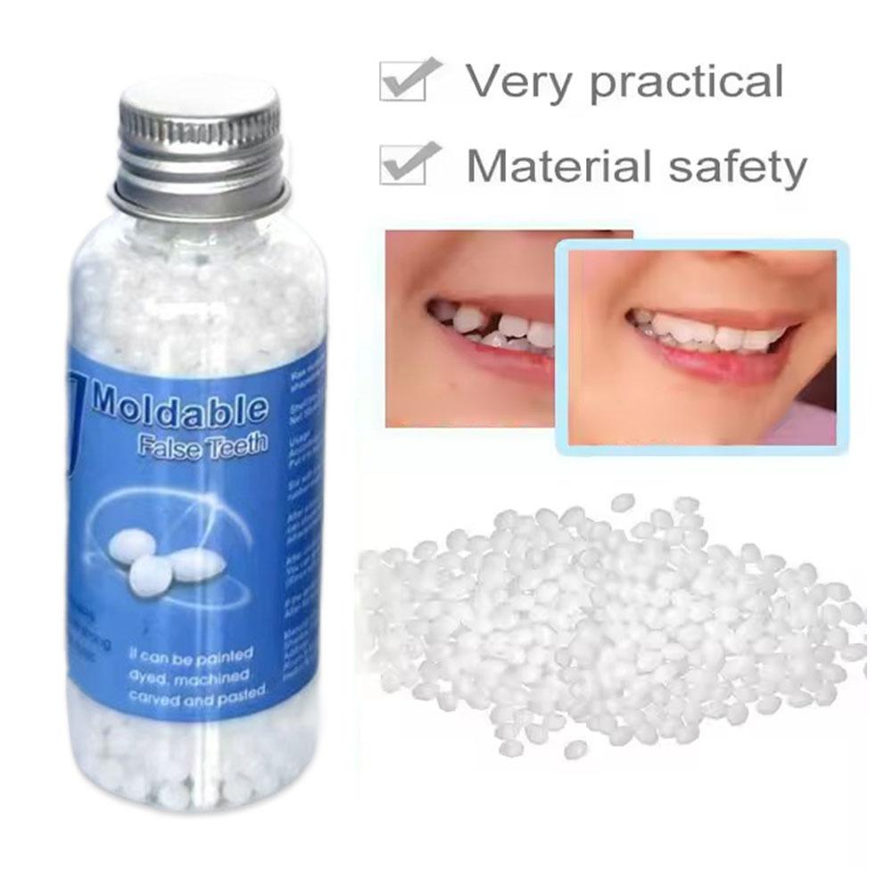 樹脂製一時的な歯の修復 歯の隙間 偽の歯 固形接着剤 義歯接 - Teeth Whitening Free のレビューと価格