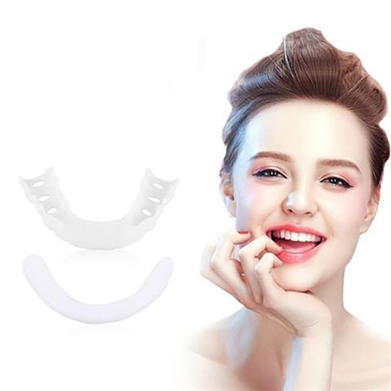 完璧なフィット感の入れ歯カバー、ホワイトニング、スナップオン - Teeth Whitening Veneers のレビューと価格