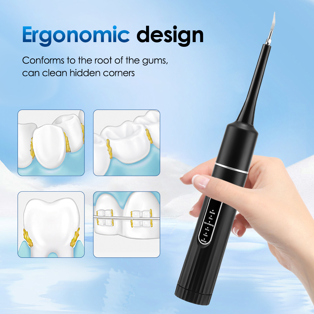 電動歯クリーナー防水歯ブラシ音波振動歯科スケーラー歯垢歯石歯 - Electric Toothbrush Sonic のレビューと価格