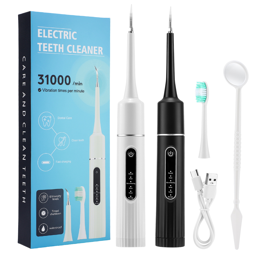 電動歯クリーナー防水歯ブラシ音波振動歯科スケーラー歯垢歯石歯 - Electric Toothbrush Sonic のレビューと価格