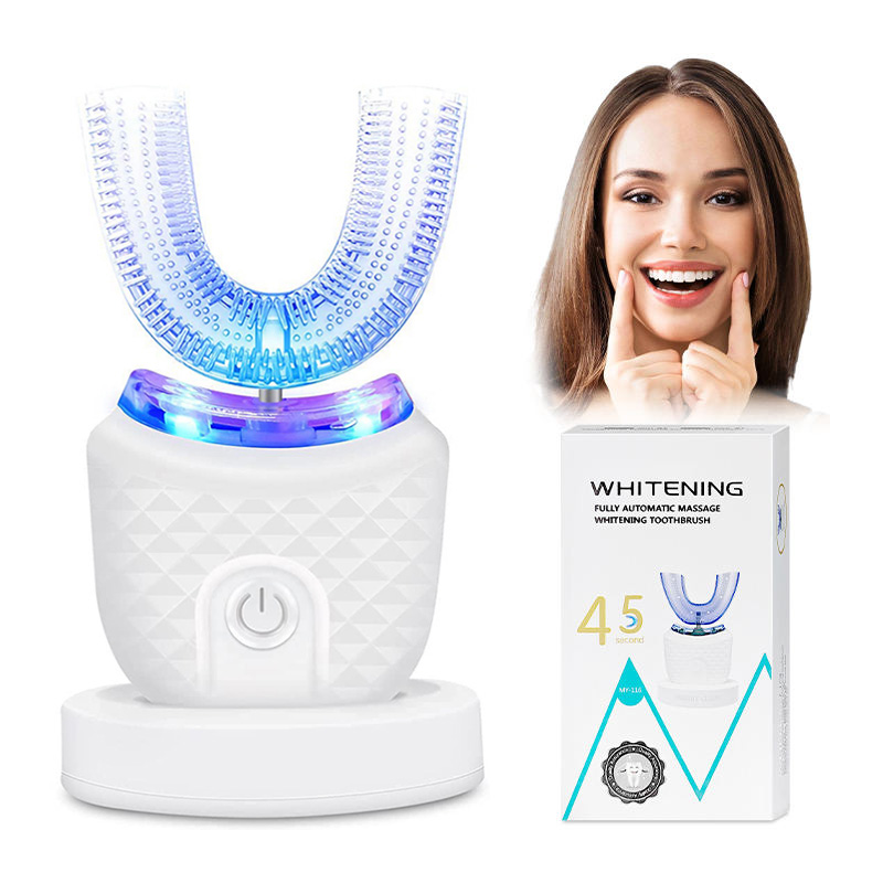 プロ仕様の携帯型360度U字型音波歯ブラシ、口腔洗浄ブラシ、 - Electric Toothbrush Sonic のレビューと価格