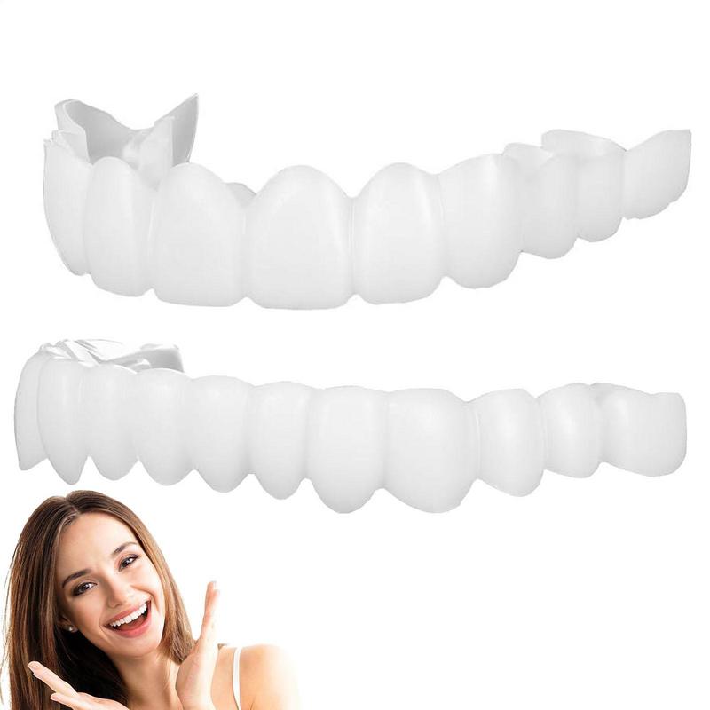 スナップオン歯ベニア、インスタントシリコンスマイルベニア、歯 - Teeth Whitening Veneers のレビューと価格