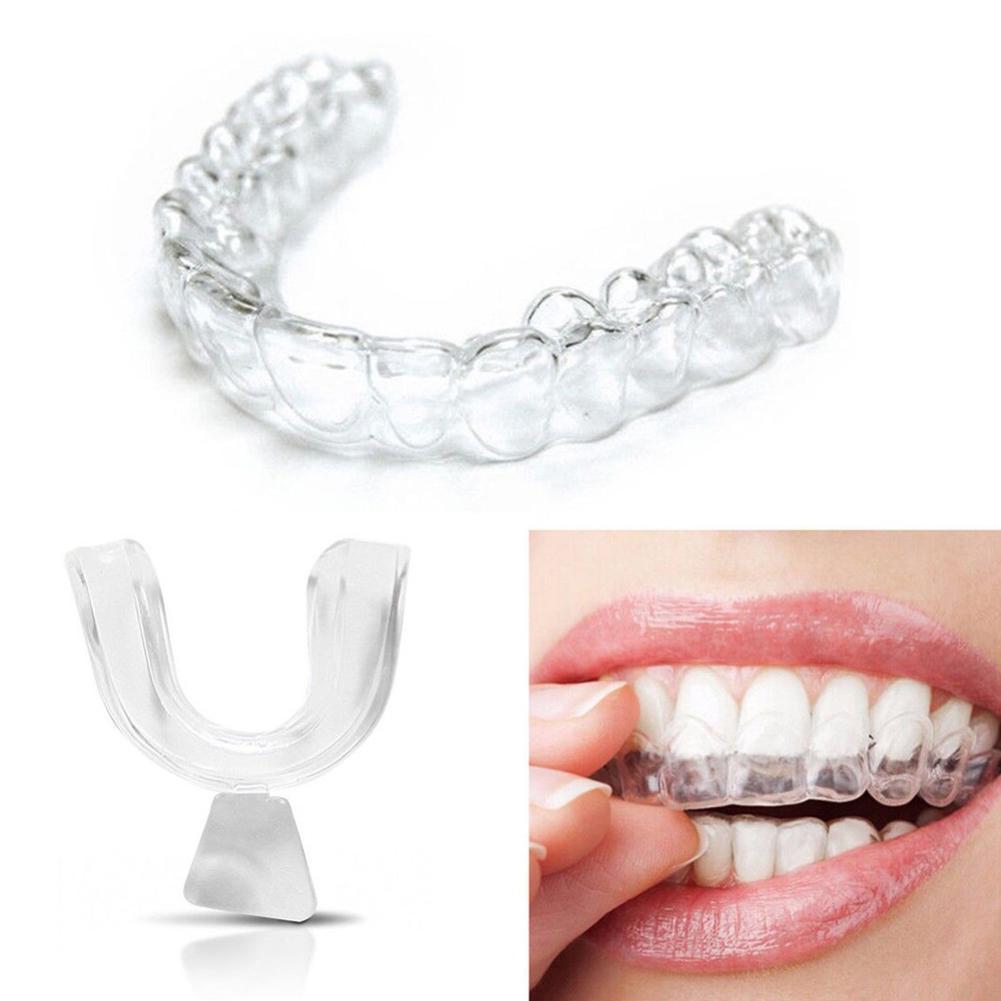 衛生的なシリコン製マウスガード、歯プロテクター、ナイトガード - Teeth Whitening Free のレビューと価格