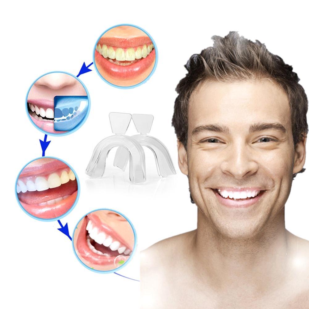 衛生的なシリコン製マウスガード、歯プロテクター、ナイトガード - Teeth Whitening Free のレビューと価格