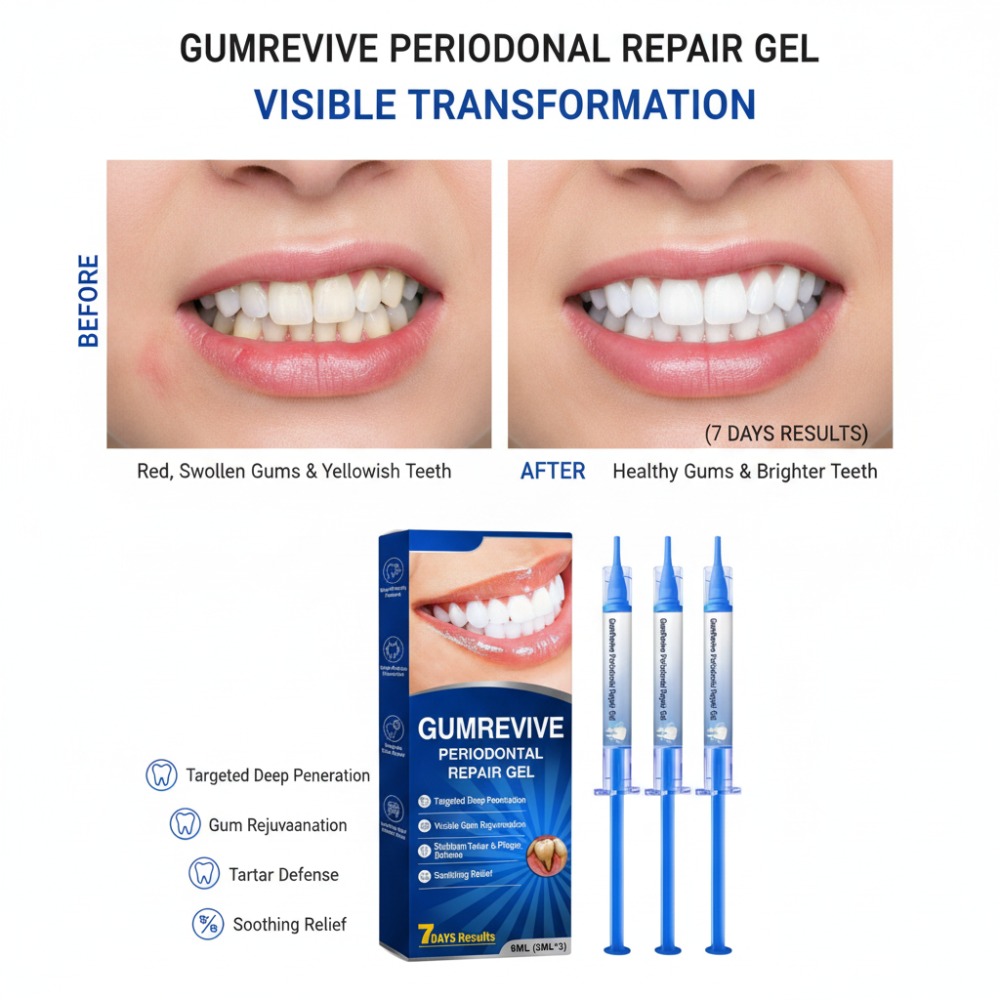 GUMREVIVE 歯周修復ジェル 歯茎の若返り 鎮静効果  - Teeth Whitening Foam のレビューと価格