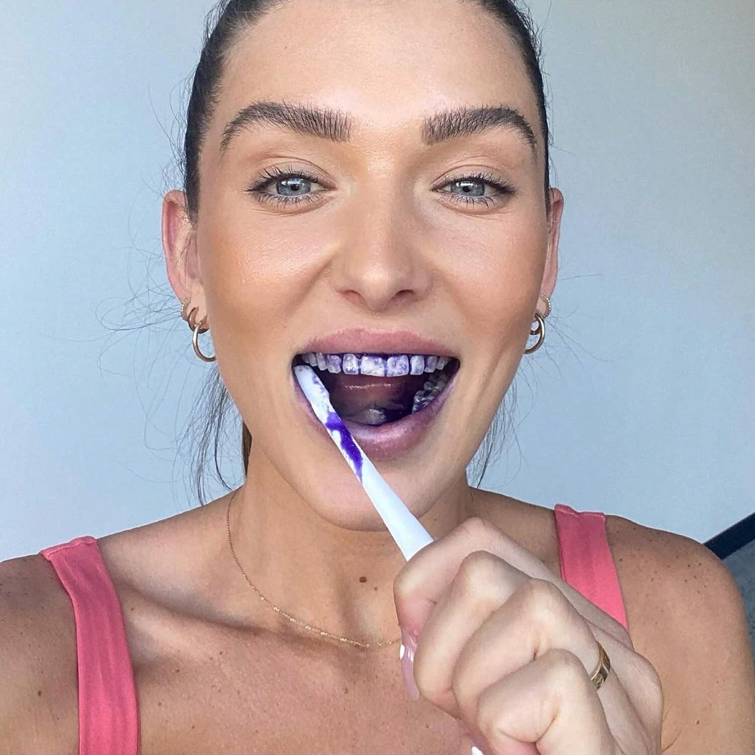 効果的なパープルコレクター血清ホワイトニング歯磨き粉息をさわ - Teeth Whitening Xylitol のレビューと価格