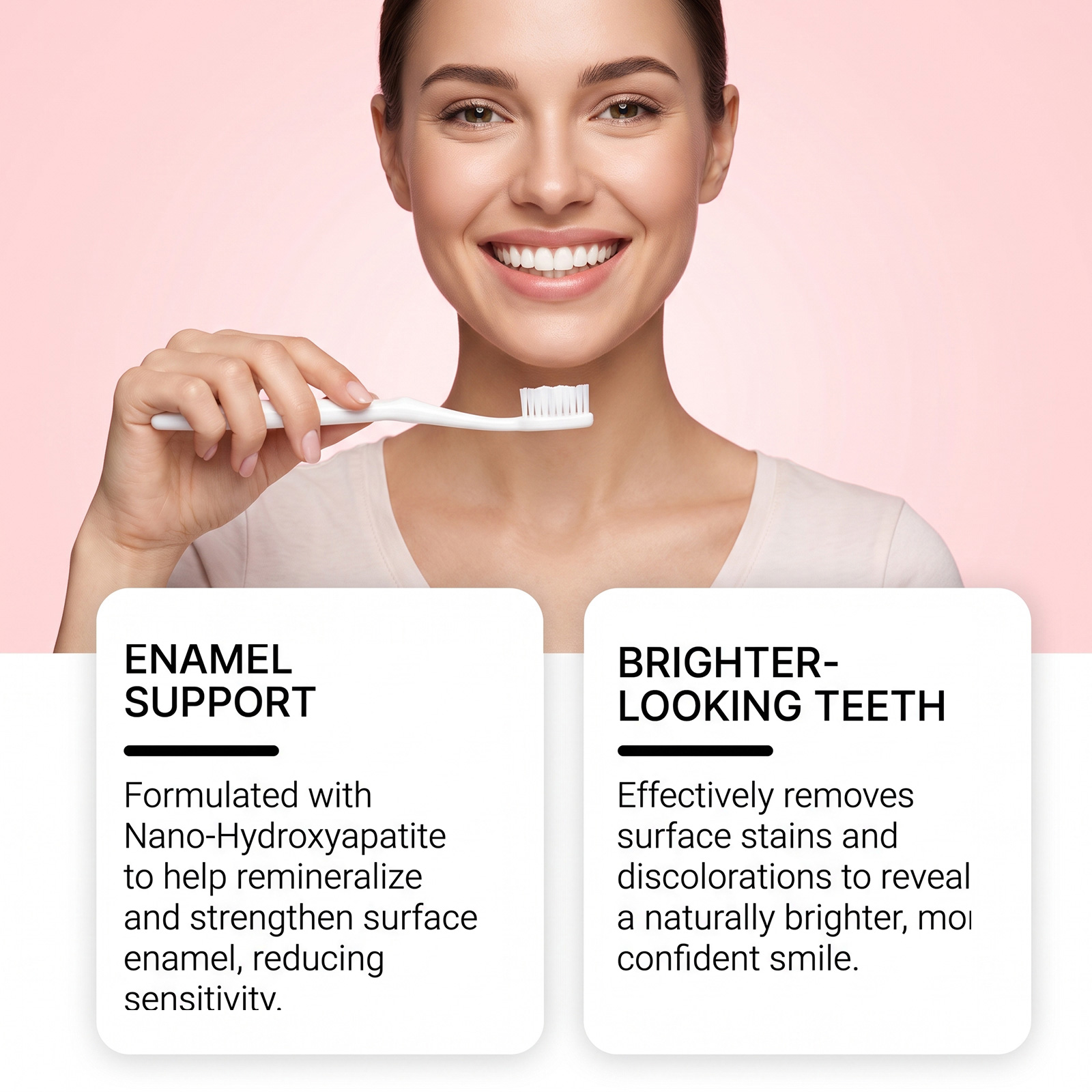 ナノハイドロキシアパタイト歯のホワイトニングセラム、歯の汚れ - Teeth Whitening Xylitol のレビューと価格