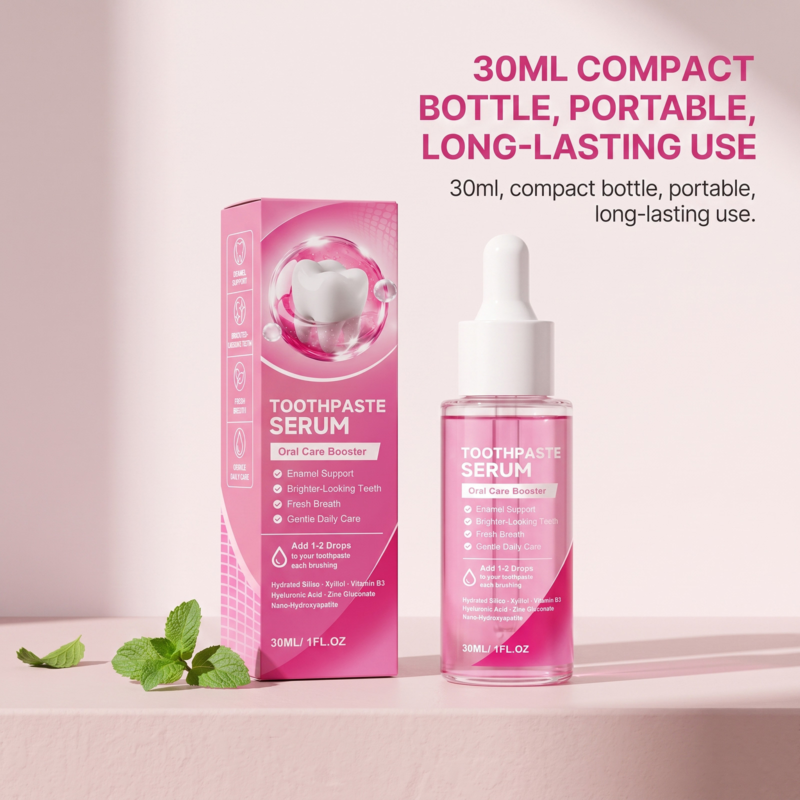 ナノハイドロキシアパタイト歯のホワイトニングセラム、歯の汚れ - Teeth Whitening Xylitol のレビューと価格
